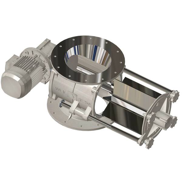 Tool-Less Quick & Easy Clean Rotary Airlock Valves for applications where frequent & quick cleaning is necessary.