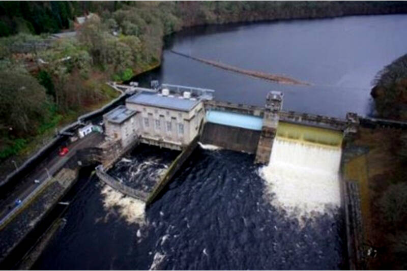 Mononivo® from UWT for process optimisation for hydropower plants Solutions in the dam - Compact limit switch for process optimisation for hydropower plants as a backwater detector for wood chip conveyance.