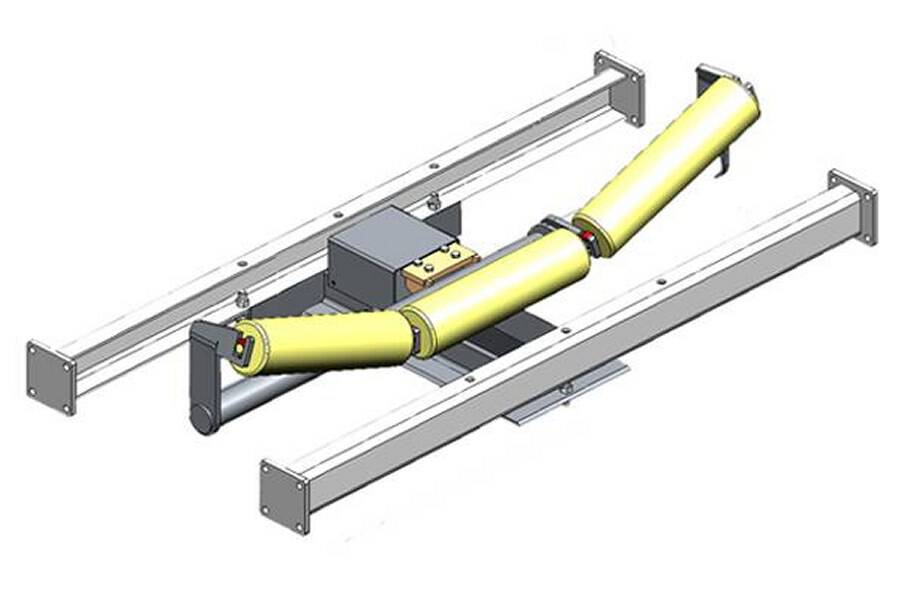 Jesma single roller belt scale VIB-EES - trough version