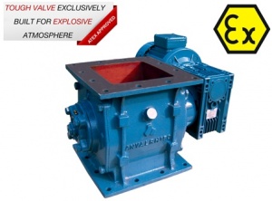 Anval"s new ATEX approved RHX Series Rotary Valve 