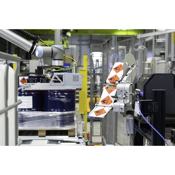 VeloFlexLabeler - vollautomatisierte industrielle Etikettierung