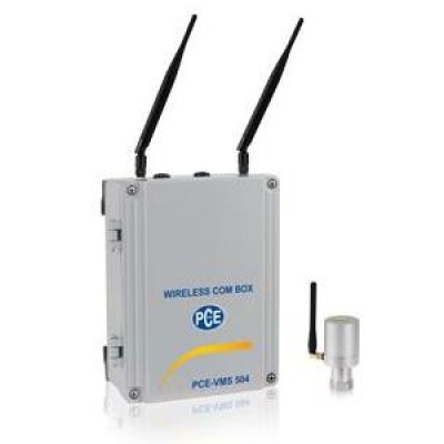 PCE-VMS 504 Wireless Schwingungs-Überwachungssystem mit externen Vibrationssensoren