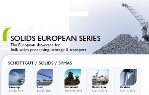 easyFairs launches Solids European Series;  Efficient new glocal approach for the European bulk solids community
