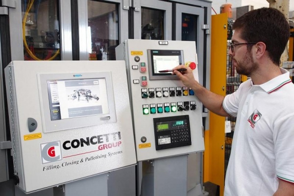 Concetti launch a new data acquisition software Industry 4.0 for bagging systems