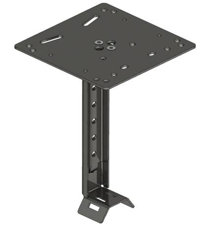 Variable Support Bracket Universal use for junction boxes and temperature controllers
