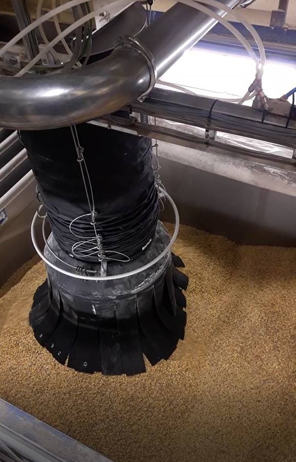 Loading bellow dust free 