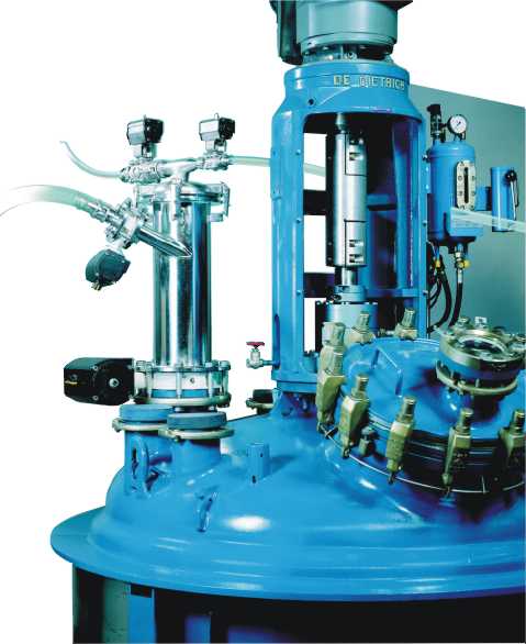 PTS Vakuumfördersystem Reaktor beschicken, der mit Temperatur, Druck, Vakuum oder Inertgas beaufschlagt ist