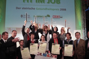 Gesundheitspreis Eurotransline gewinnt Steirischen Gesundheitspreis `Fit im Job`!