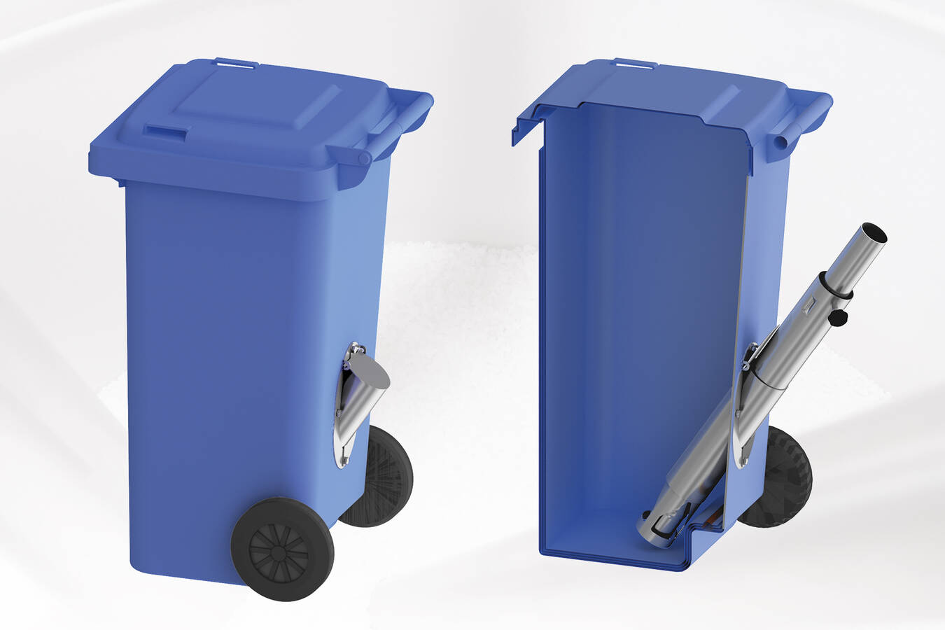 Saugstutzen für Kunststoffbehälter Siloanlagen Achberg bietet eine preisgünstige Lösung zur Nachrüstung eines Saugstutzens an den branchenüblichen Kunststoffbehältern. Diese verbessert das Handling deutlich und schützt gleichzeitig das Kunststoffgranulat vor Verunreinigungen.
