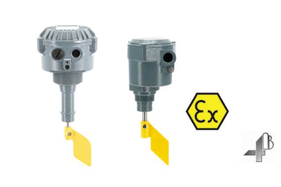 RG-Serie - Drehflügel-Füllstandsanzeiger  (ATEX) Einfach zu installieren, anpassbar, vielseitig