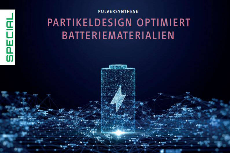 Pulversynthese - Partikeldesign optimiert Batteriematerialien Anoden- und Kathodenwerkstoffe sowie Feststoffelektrolyte in nur einem Schritt herstellen und veredeln.