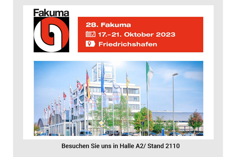 Fakuma Messe 2023 in Friedrichshafen Die SSB Wägetechnik ist auf der Fakuma 2023 vom 17.-21.10.2023 in Friedrichshafen mit einem eigenen Stand vertreten.