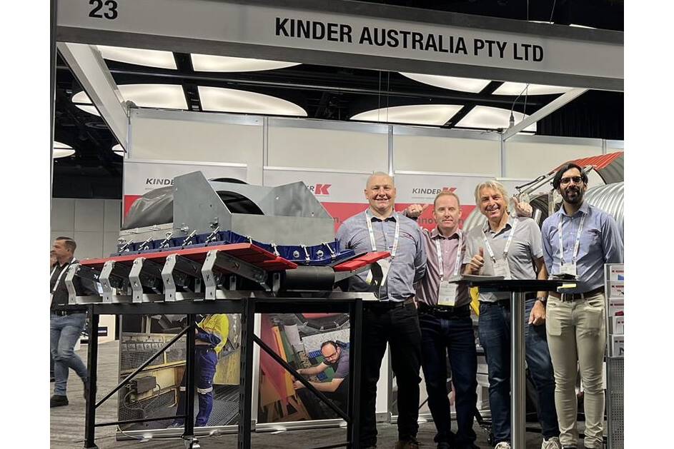 Groundbreaking mining solutions: ScrapeTec & Kinder at the Perth fair At the trade fair in Australia, which was especially a home match for Kinder, it became clear why Western Australia is considered the center of major mining companies such as Rio Tinto Group and BHP Billiton.

