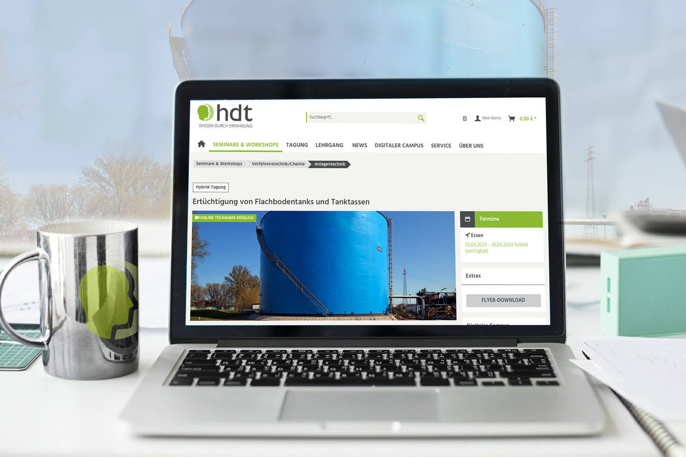 Ertüchtigung von Flachbodentanks und Tanktassen Am 25. und 26. April teilen renommierte Vortragende ihre Erfahrungen und präsentieren anhand von Praxisbeispielen Lösungen zur Erfüllung der Umweltschutz-, allgemeinen Sicherheits- und Brandschutzanforderungen in Tanklagern.