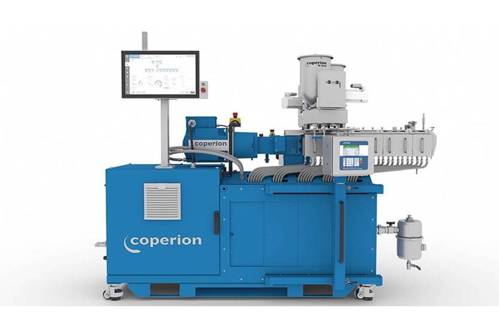 The latest generation of the Coperion ZSK 18 MEGAlab laboratory extruder combines proven ZSK series functions with new developments that focus on flexible and intuitive handling.