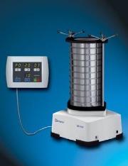 3-D Siebmaschine für schwere Brocken Die neue RETSCH Siebmaschine AS 450 für Beladungen bis 20 kg