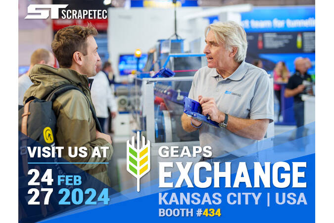 Scrapetec auf der GEAPS Exchange in Kansas City Bekannte Messe in Kansas City Lädt ein: Scrapetec stellt vom  24. – 27. Februar 2024 aus


