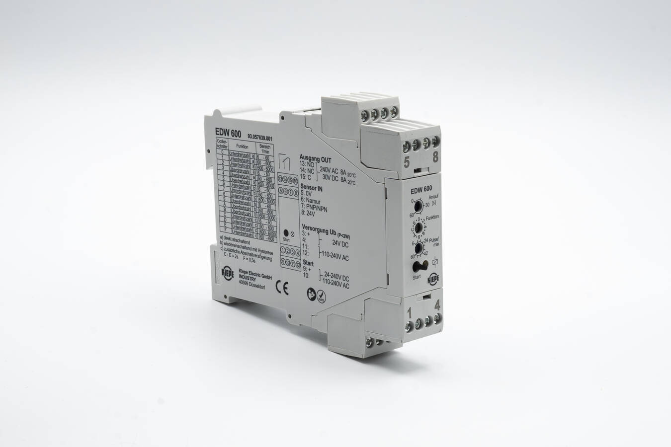 Ein Gerät, viele Möglichkeiten - Drehzahlüberwachung leicht gemacht Das neue Drehzahlüberwachungsgerät EDW von Kiepe beeindruckt durch seine vielen, neuen Möglichkeiten für Ihr Förderband. 