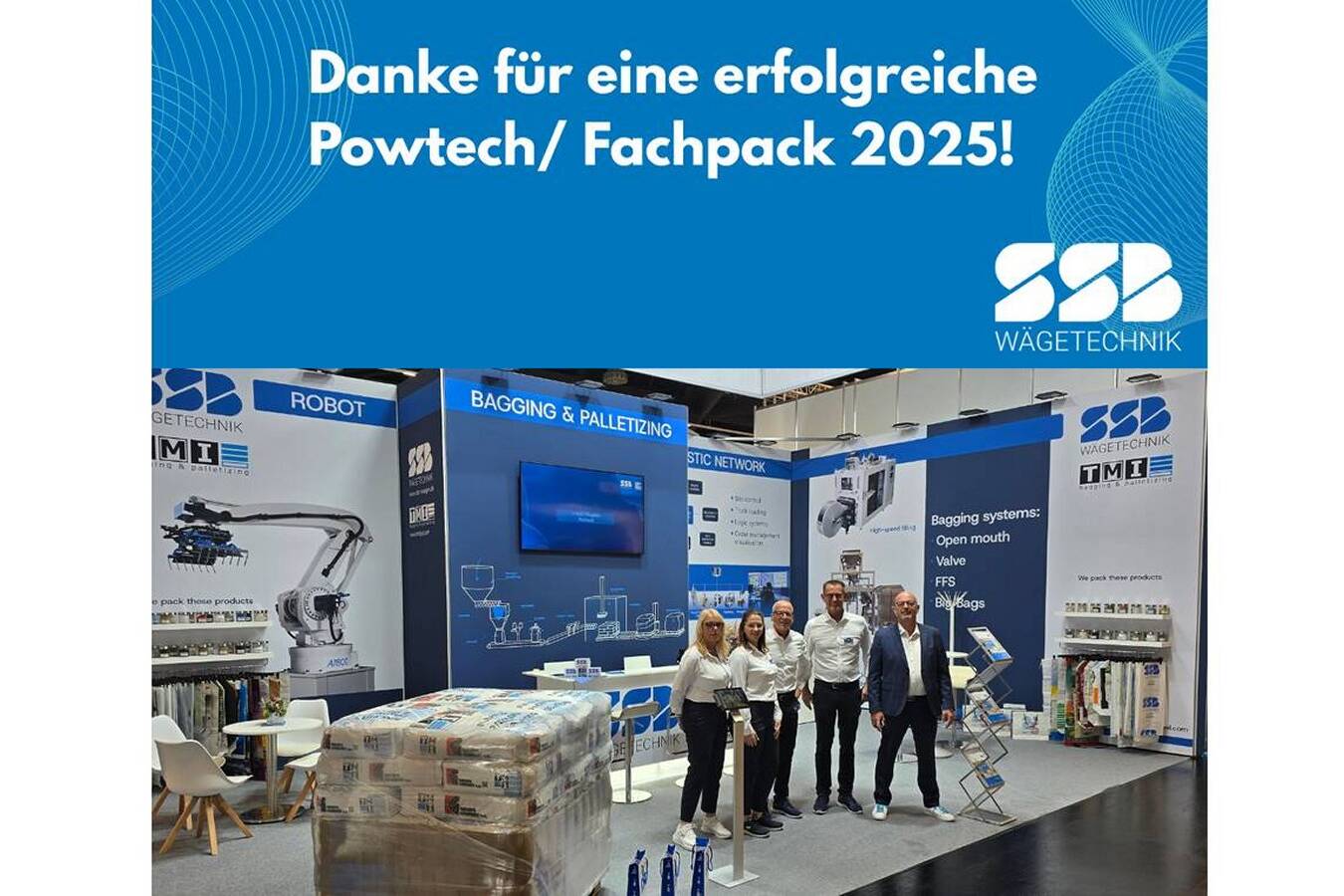 Erfolgreicher Messeauftritt auf der Powtech | Fachpack Die Powtech | Fachpack zählt zu den wichtigsten Treffpunkten der Branche – und wir waren dabei 
