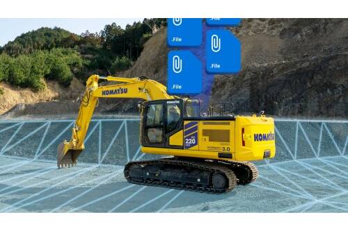 Smart Construction Remote wird Standardausrüstung für alle Maschinen Komatsu verkündet, dass Smart Construction Remote zukünftig zur Standardausrüstung für Maschinen mit Steuerungssystemen von Komatsu gehören wird. Dazu gehören die intelligente Maschinensteuerung (iMC) und das Smart Construction 3D- Anzeigesystem.