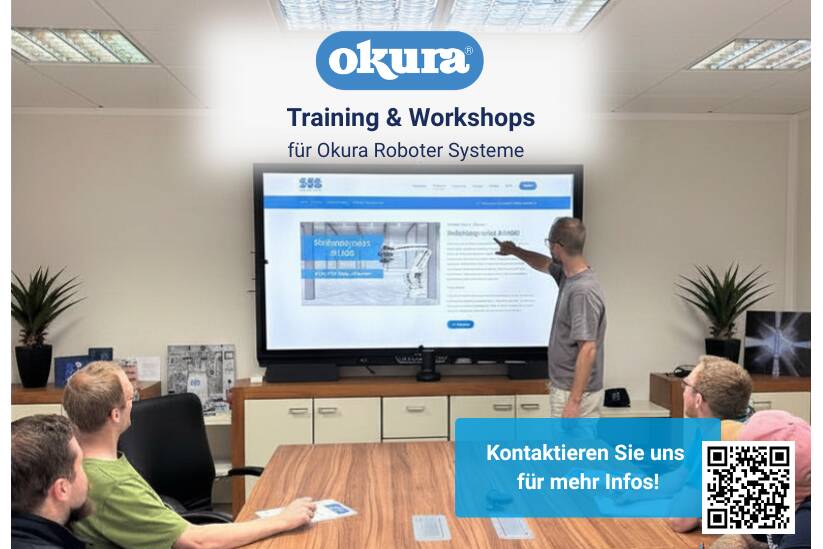 Inhouse-Schulungen und Workshops für Okura Robotersysteme Mehr Kompetenz für einen effizienten Anlagenbetrieb