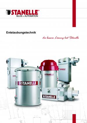 Katalog-News Stanelle Silos + Automation GmbH - Neuer Filter-Prospekt