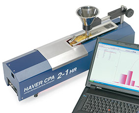 Haver CPA 2-1 HR Hochauflösende photooptische Partikelanalyse ab 10 Mikrometer - mit modularer Diespergierung