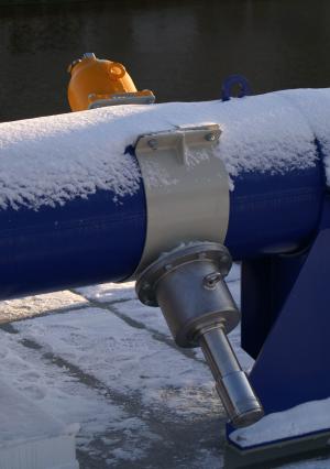 Messung von Feststoffkonzentration auf Baggerschiffen 