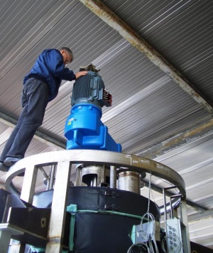 Hochtemperaturreaktor für Bornitrid 