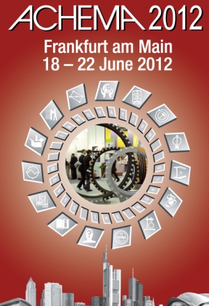 Fit für übermorgen - ACHEMA 2012 präsentiert Beitrag der Pro Auf der ACHEMA vom 18.-22. Juni 2012 werden rund 3.800 Aussteller und 175.000 Besucher die Themen vo