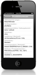 Smartphone App - VEGA Tools VEGA-Gerätedokumentation in der Hosentasche