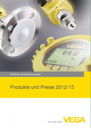 Produkte und Preise 2012/13 Der neue VEGA-Katalog ist da