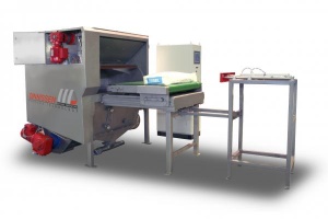 System für das restlose Entleeren von Säcken Verbessert die Hygiene und vermeidet den Verlust von Rohstoffen