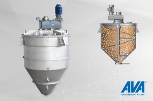 Vertical solid mixer catch a new dimension with cantilever shaft  