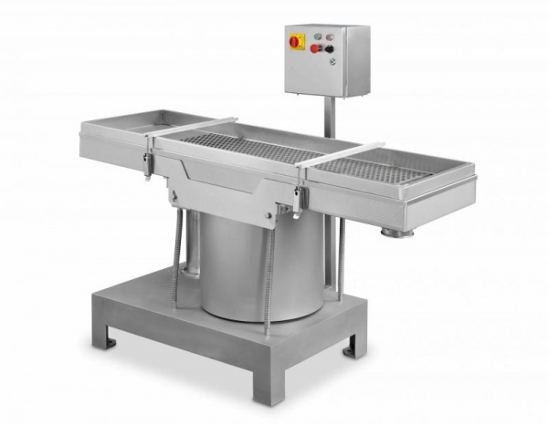 SIFTOMAT food Sortiermaschine für die präzise Aussiebung von Bruchstücken von geschnittenen Lebensmittel