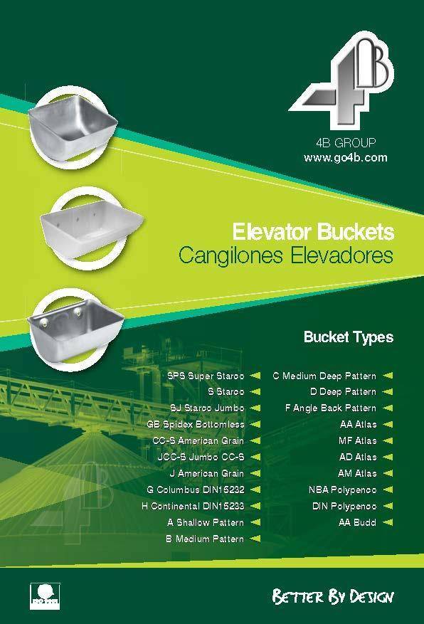 4B releases new elevator bucket catalog 