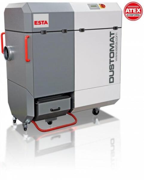ESTA erweitert Entstauber-Reihe DUSTOMAT 4 ATEX-Variante für brennbare Stäube geht in Serie