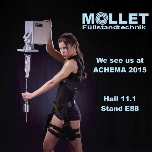 MOLLET Füllstandtechnik GmbH at the ACHEMA 2015