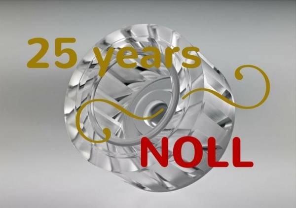 25 Jahre NOLL: Juhuubiläumslaune auf der POWTECH 2016! Zweieinhalb Jahrzehnte clevere Engineering-Lösungen zur Veredelung von Schüttgütern.