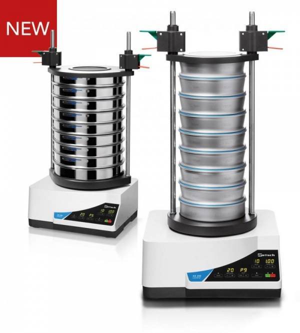New vibratory sieve shakers from RETSCH For reliable and convenient sieve analysis