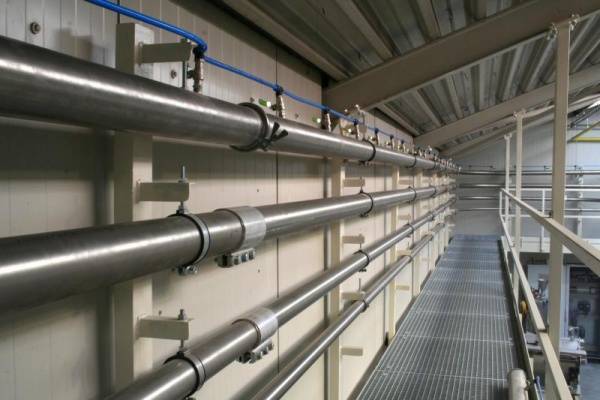 Expansion of test facilities for pneumatic conveying 