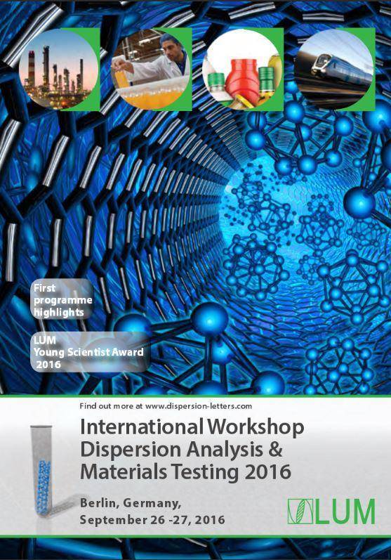 Härteprüfung von Düngemitteln? Internationaler Workshop Dispersionsanalyse & Materialtestung 2016  - Erste Programminfos