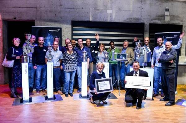 Frewitt erhält Innovationspreis 2016/17 Die Maschinenfabrik Frewitt in Granges-Paccot hat gestern Abend im Forum Freiburg mit ihre