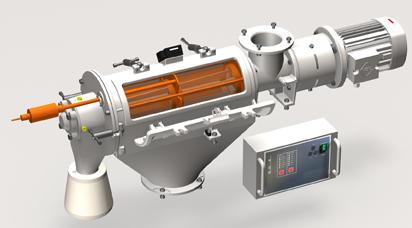Wirbelstrom-Sieben mit Ultraschallunterstützung 