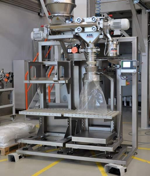 Kleingebinde-Befüllung mit integrierter Wiegeeinrichtung 