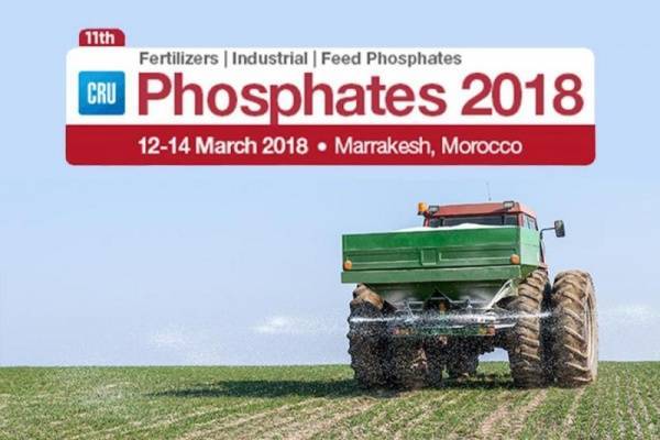 CRU Phosphates 2018 RHEWUM beteiligt sich mit einem Expertenvortrag auf der Konferenz in Marokko