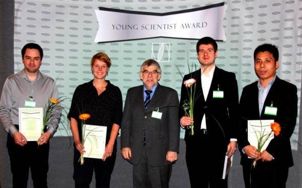 Georg Surber, Sophie Kühne, Dietmar Lerche, Awarded Young Scientist 2018 Christian Ullmann, Wen Yong-zhu