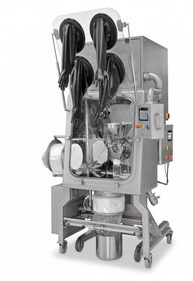 Sicherheit im Doppelpack Das High-Containment-System mit integrierter Mühle von Frewitt