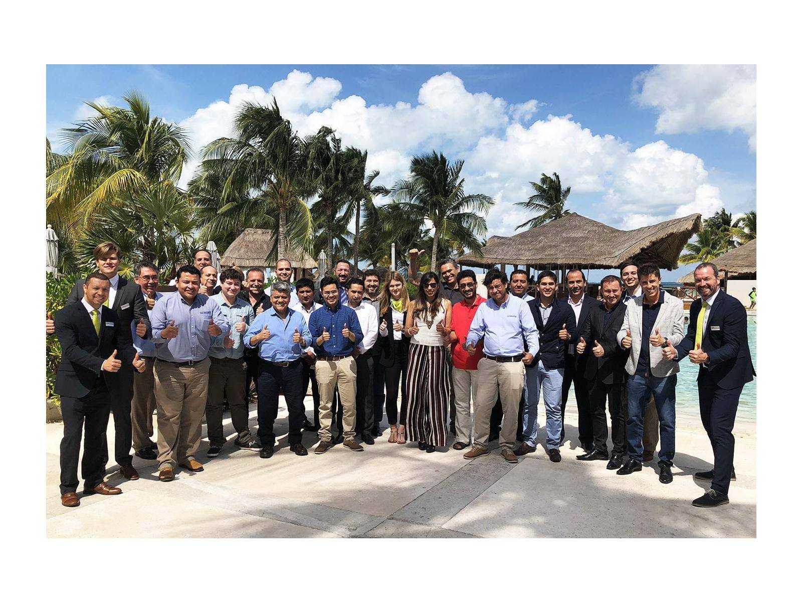 Regional Sales Meeting auch in Mexico - Cancun