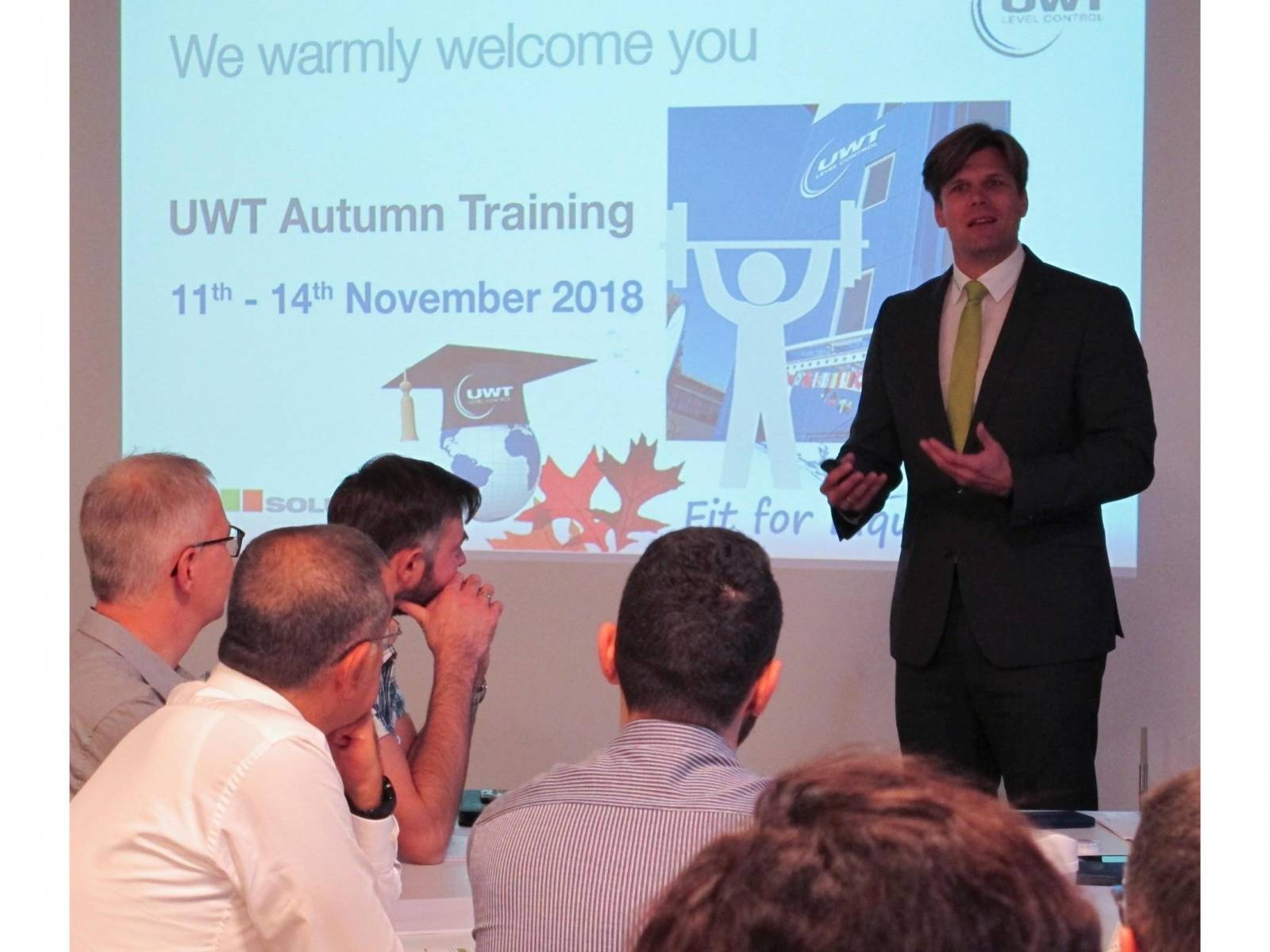 UWT empfängt alljährlich zum Herbst Training  40 Teilnehmer aus aller Welt nehmen am Event teil